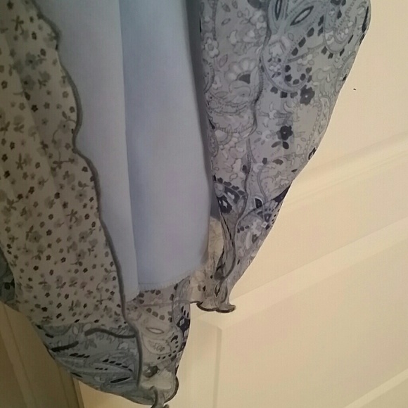 Blue Patterned Dress - Picture 5 of 5